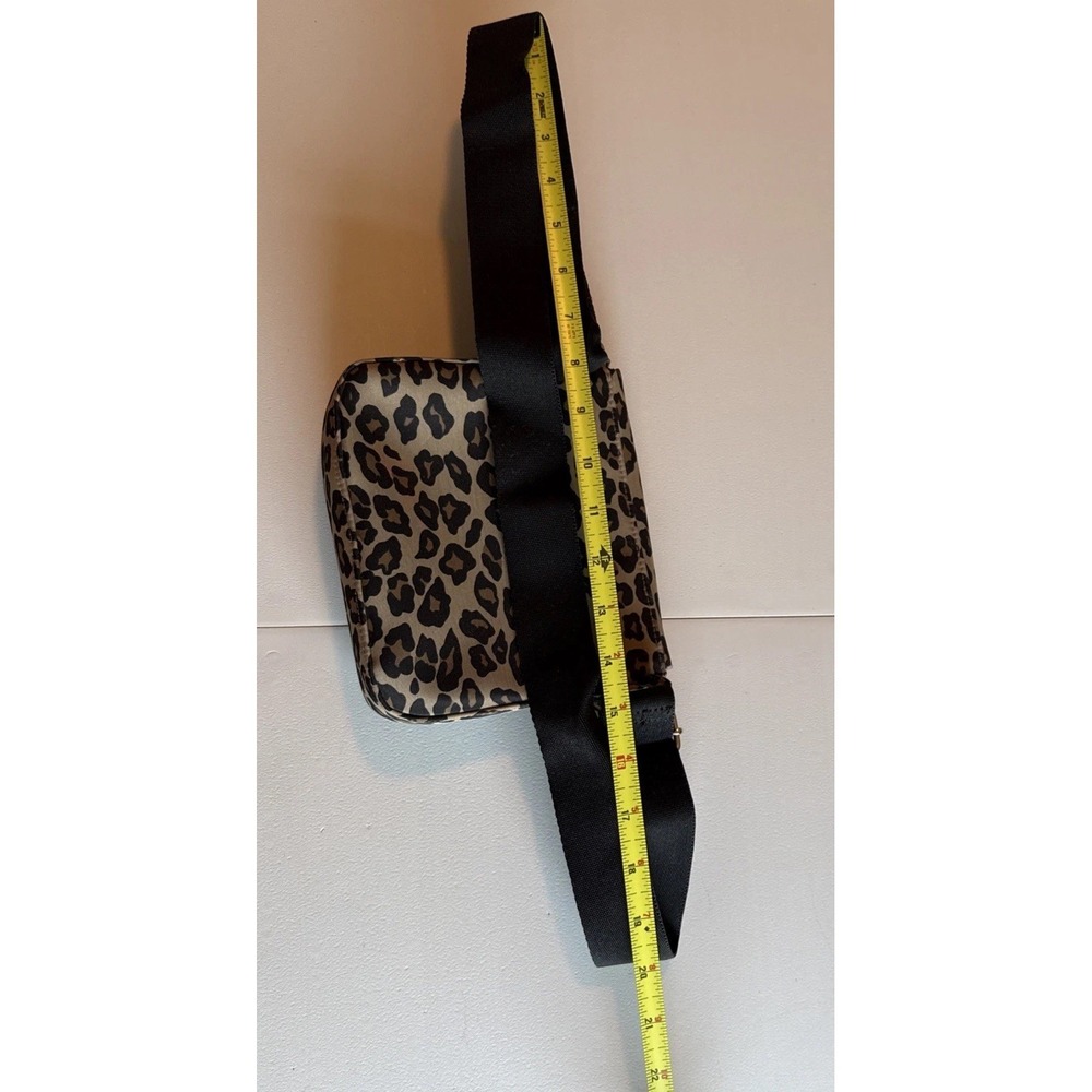 Maxx New York Leopard Print Belt Bag Fanny Pack Brown/Black EUC Multiple Pockets - Picture 3 of 10